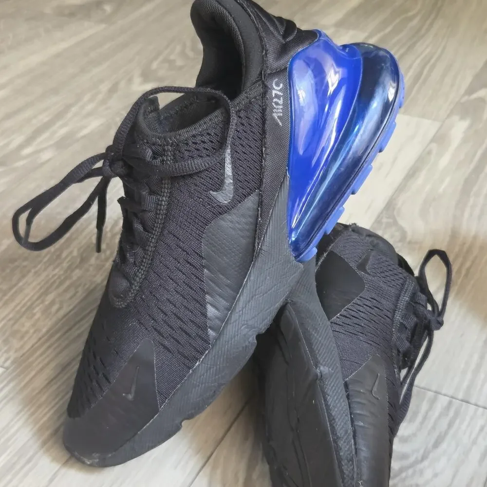 Nike Air Max 270 All Black Men's US 8 sapphire blue starry sky series